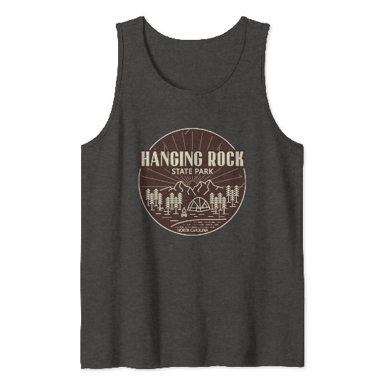 Hanging Rock State Park NC Sunrise Tank Tops
