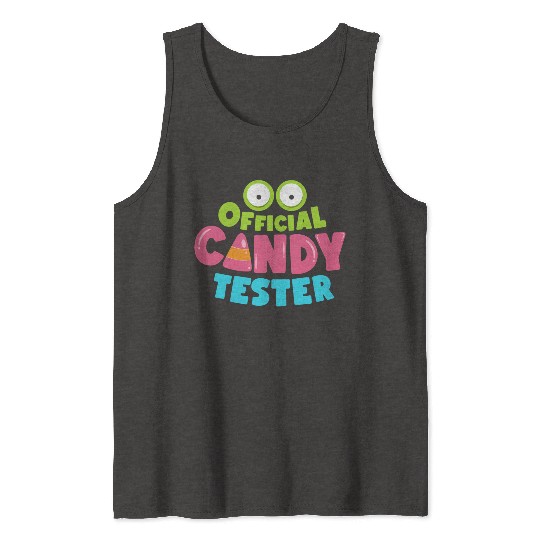 Halloween Official Candy Tester Tank Tops