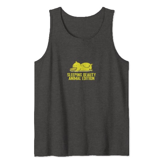 Sleeping Beauty, Animal Edition Pajamas Tank Tops