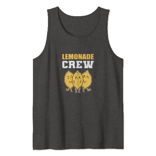 Lemonade Crew Fruits Lover Gift Tank Tops