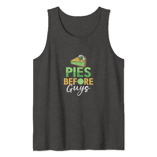 Key Lime Pie Lover Dessert Tank Tops