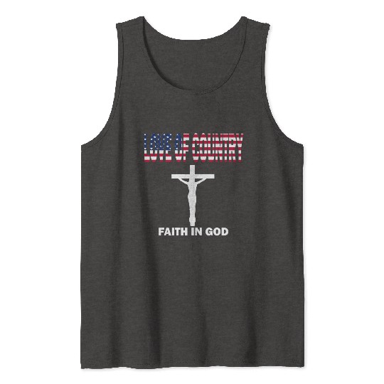 Jesus love Tank Tops