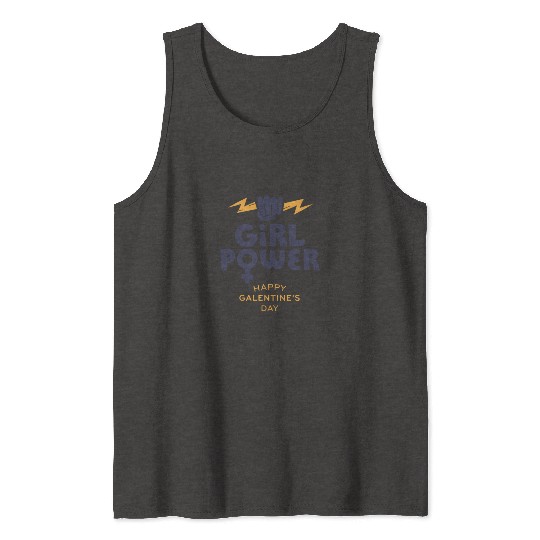Be My Galentine. Galentine's Day Tank Tops