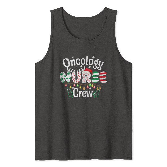 One merry Oncology Nurse Christmas Tank Tops