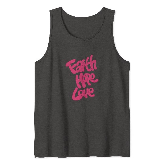 Hopeful Hearts Embrace Tank Tops