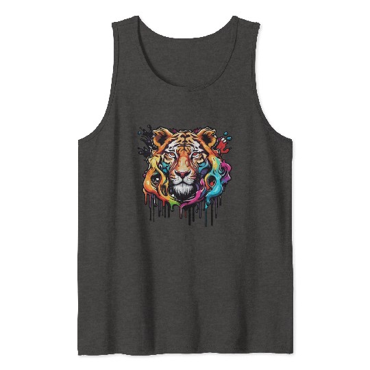 Tiger / Animal / Safari / Wild / Animal Print Tank Tops