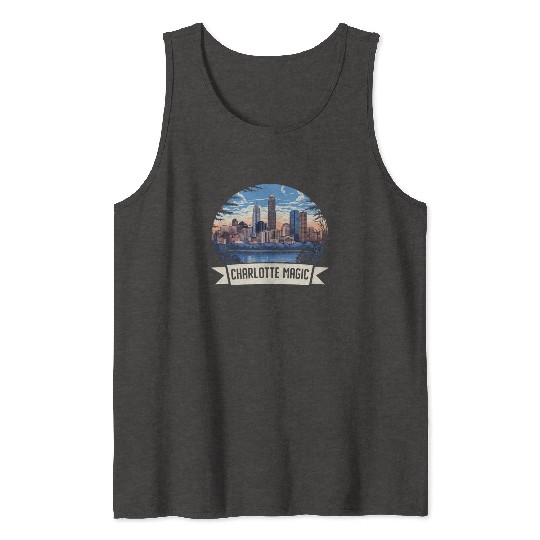 Charlotte North Carolina USA America United States Tank Tops