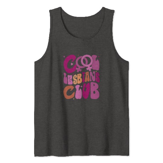 Cool Lesbians Club Cool Pride Club Pride Tank Tops