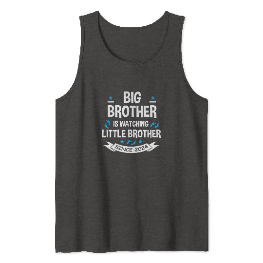 Big Brother Watching Little Brother 2024 Baby Tank Tops