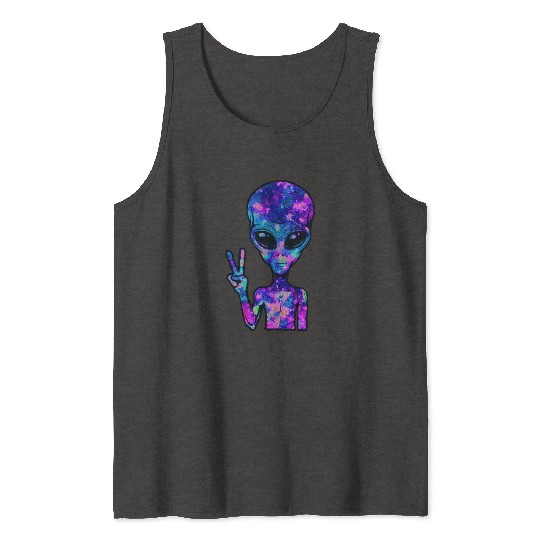 Alien victory Tank Tops