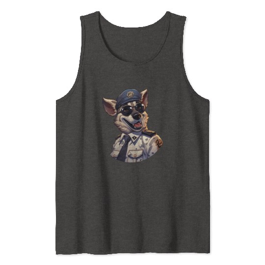 Police hyena Tank Tops