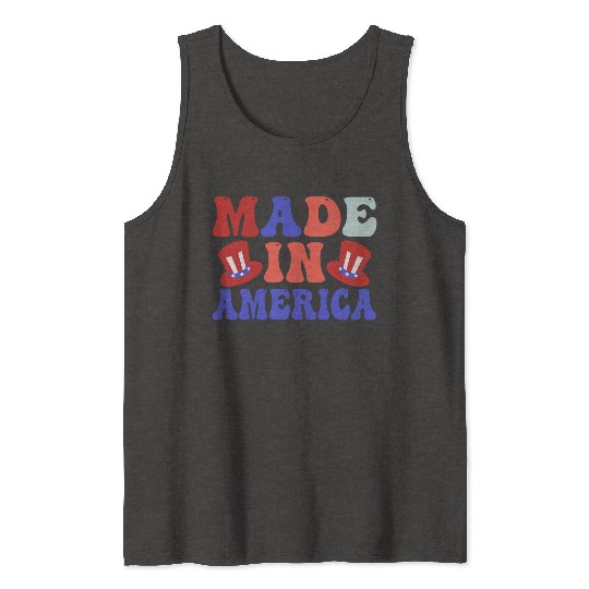 made in america Tank Tops