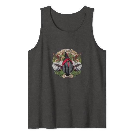 Krampus in Nature Tank Tops