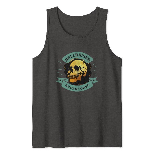 Gilded Skull Hellraiser Adventure Tank Tops