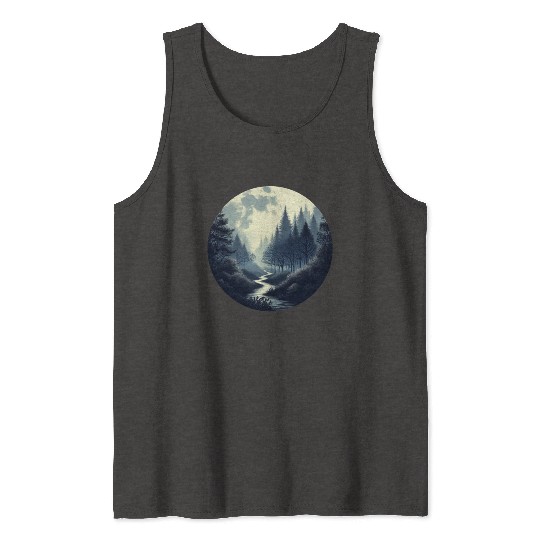 Enchanted Forest - Great Christmas Gift! Tank Tops
