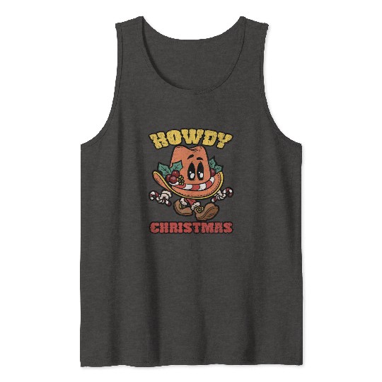 HOWDY CHRISTMAS Tank Tops