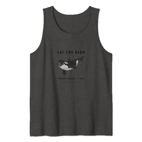 Eat The Rich - Orca Revolution Tank Tops