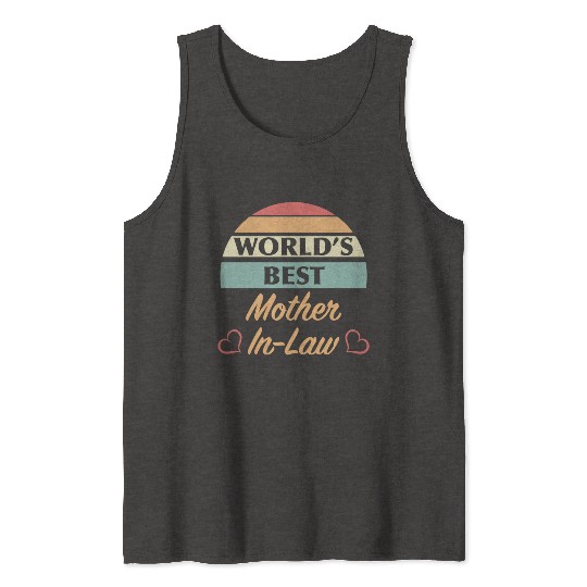 World’s Best Mother In Law Tank Tops