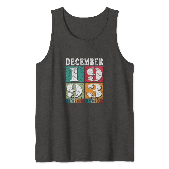 December 1993 Anniversary December 1993 December Tank Tops