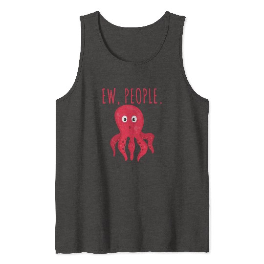 Ew People Octopus Tank Tops