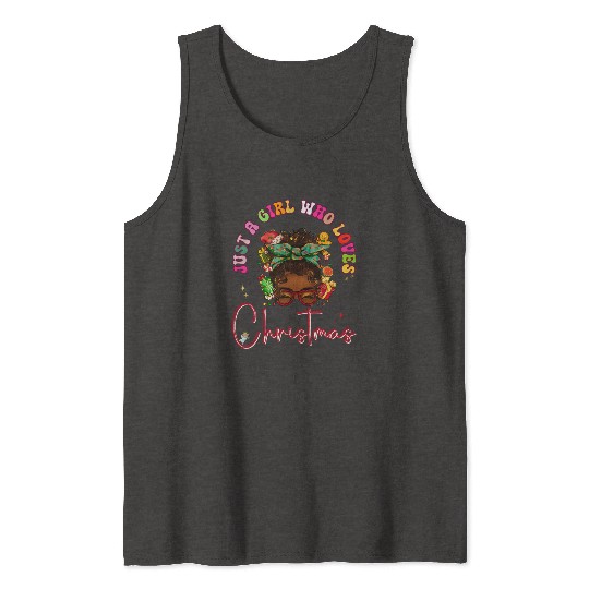 Cute Festive Christmas Holidays Gift for Women Tank Tops
