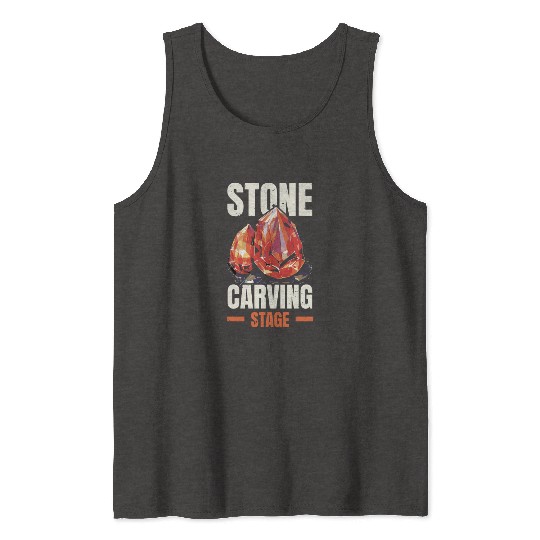 Lapidary Artist Gemstone Stone Collecting Stone Tank Tops