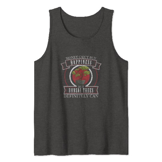 Bonsai Gardener Relaxation Environment Tank Tops