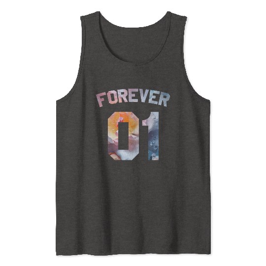 Flower Best Friends for 3 - FOREVER 01 Tank Tops