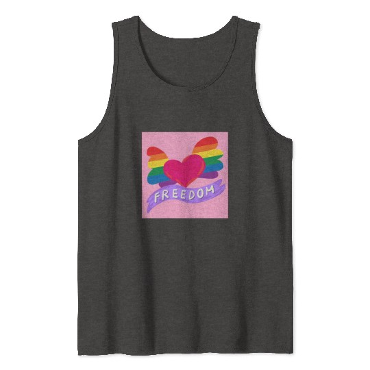 Love Freedom Tank Tops