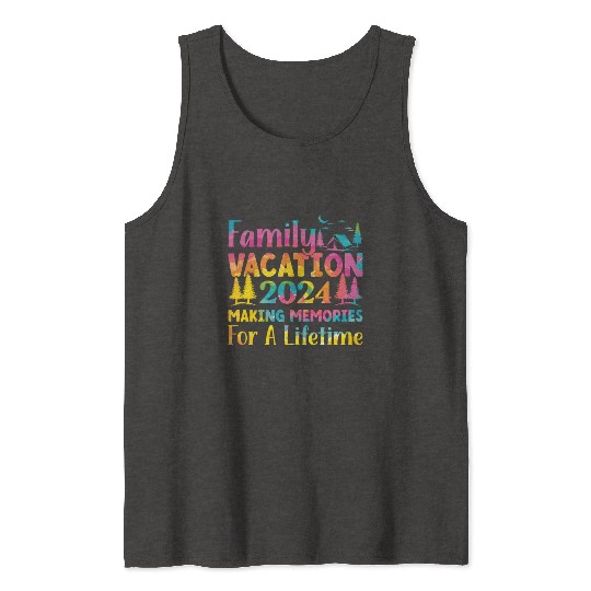 Summer Family Vacation Making Memories Tank Tops