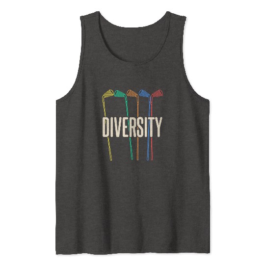 Golf Club Diversity Golf Course Tank Tops