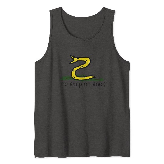 No Step On Snek Tank Tops