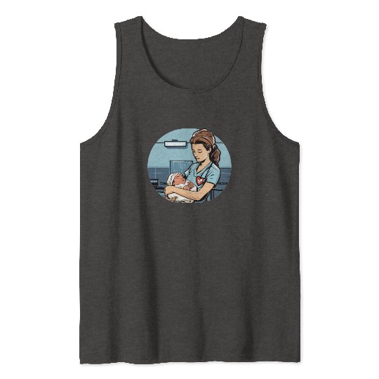 Registered Nurse Medical Medicine Neonatal Nurse Tank Tops