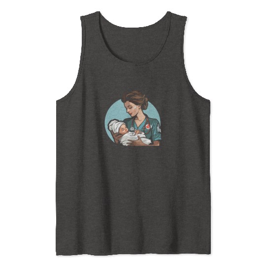 Registered Nurse Medical Medicine Neonatal Nurse Tank Tops