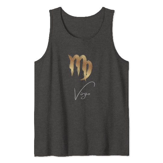 Virgo zodiac sign Tank Tops