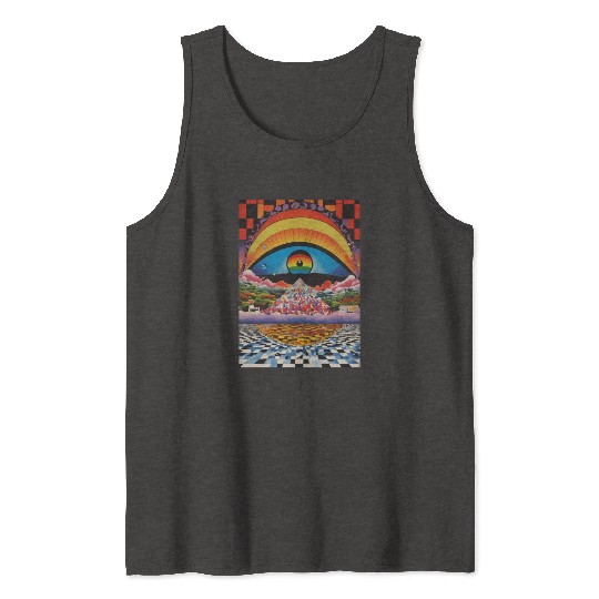 Tank Tops: "Psychedelic Odyssey: Wearable Art for th