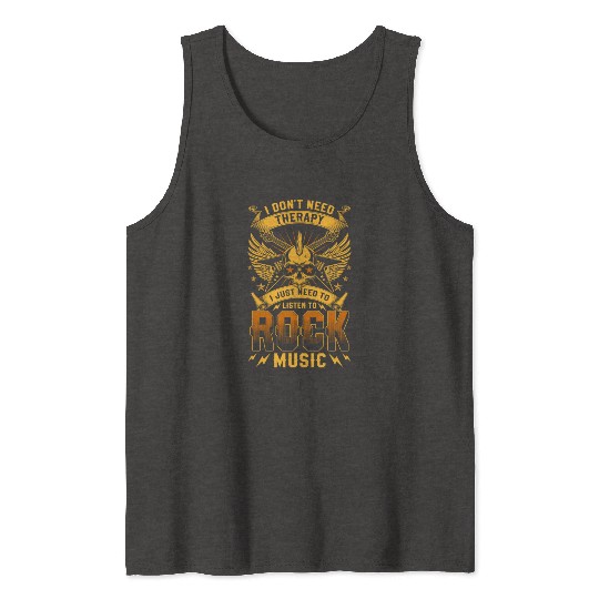 Rocker Rock Music Guitar Tank Tops