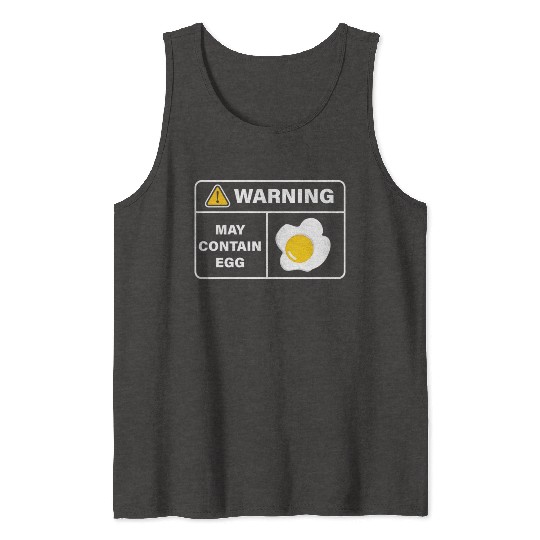 Fried Egg Lover Funny Foodie Tank Tops