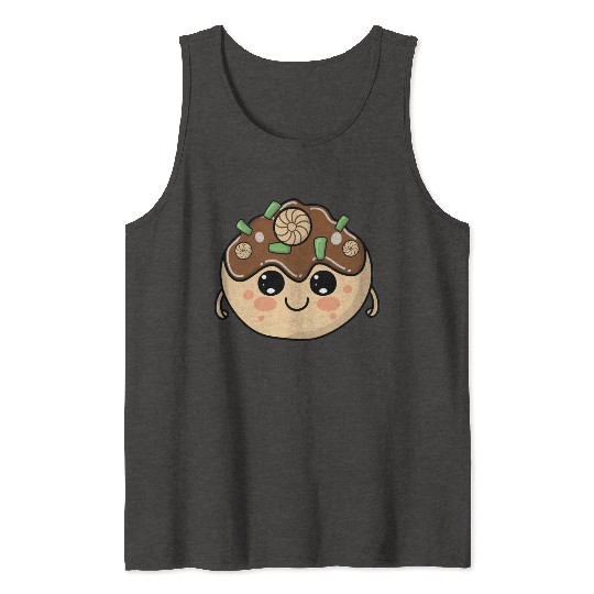 Cute Takoyaki Tank Tops