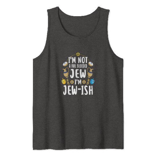 Hanukkah Pun This Is How We Jew It Tank Tops