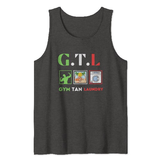 Design sans titre 6 Gym Tan Laundry GTL New Jersey Tank Tops