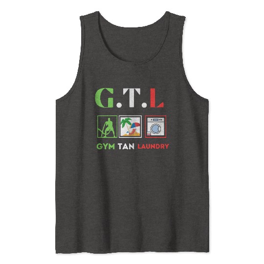 Gym Tan Laundry GTL New Jersey Garden NJ Shore It Tank Tops