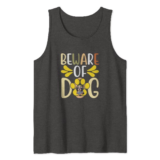 Beware Of Dog Tank Tops