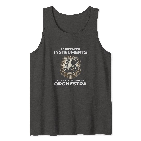 Beatboxing Culture Orchestra Musical Humor Beatbox Tank Tops