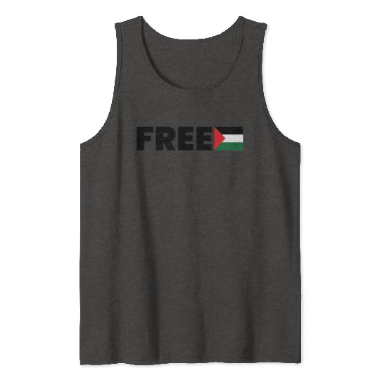 Free Palestine Tank Tops