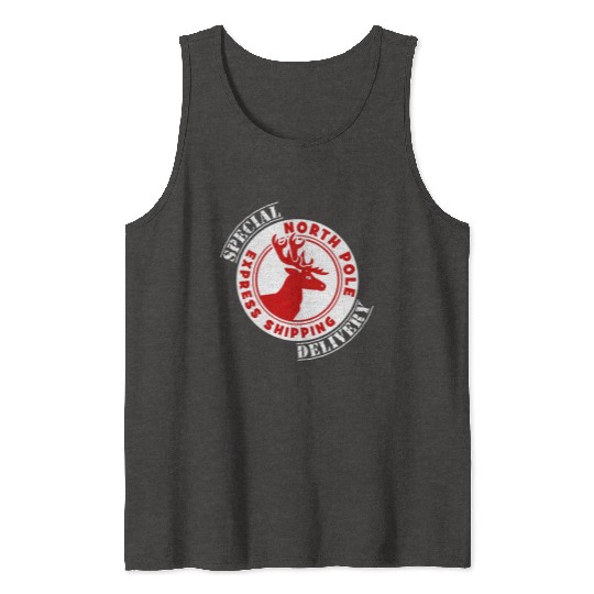 NORTH POLE SPECIAL DELIVERY Tank Tops