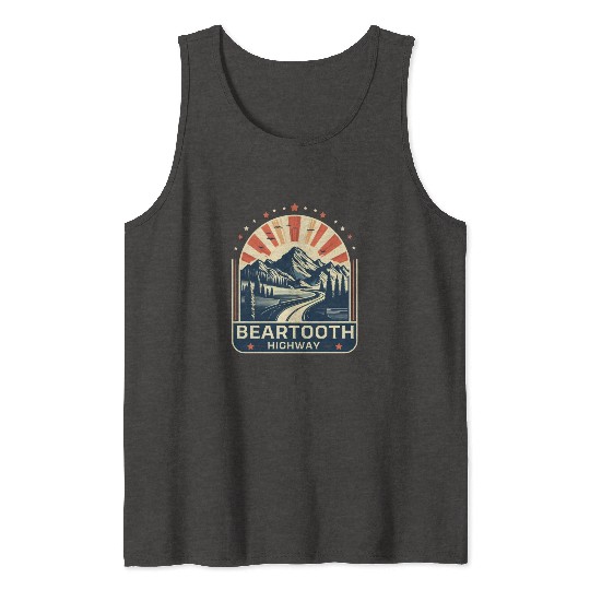 Beartooth Highway US 212 Tank Tops