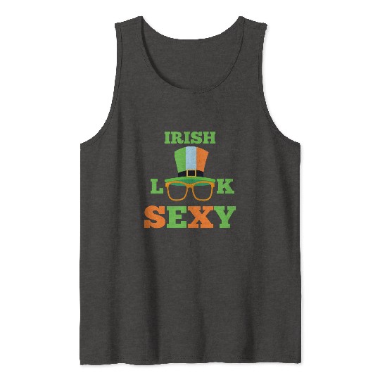 Irish look sexy Tank Tops