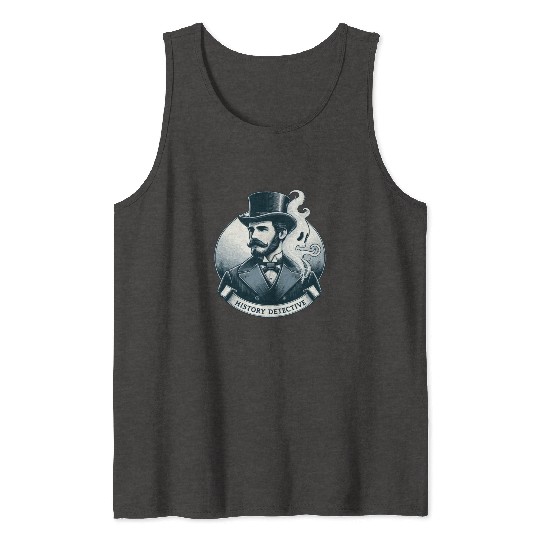 Paranormal Investigator Ghost Halloween EVP Haunte Tank Tops