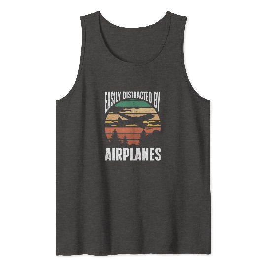 Pilot Quote Flight Lover Aircraft Aviation Tank Tops